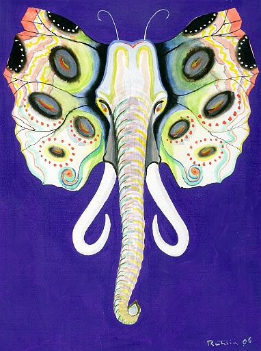 2006 - Schmetterlings-Elefant - Aquarell.jpg